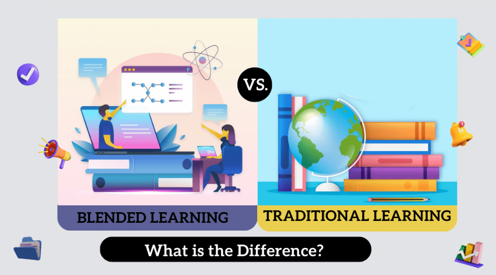 Differentiating Blended Learning from Traditional Classroom Instruction and Online Learning
